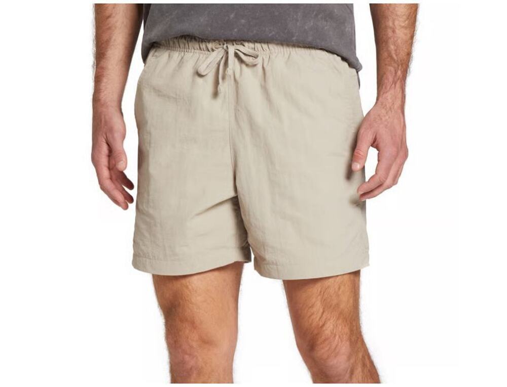 DSG 6" Rec Short Men's Small Khaki Drawstring NWT